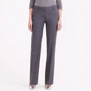J. Crew Wool Blend Favourite fit winter Pants, Size 6 fully lined in brown